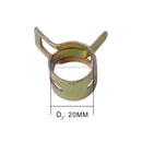 10 PCS Car Spring Clip Fuel Line Hose Clip Water Pipe Air Tube Clamp Fastener