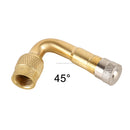 Balance Car Inflatable Nozzle Extension Rod Elbow Extension Nozzle, Angles: 90 & 45 Degrees