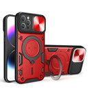 Sliding CamShield Magnetic Holder Phone Case For iPhone 13