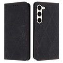 For Samsung Galaxy S23 5G Ethnic Embossed Adsorption Leather Phone Case