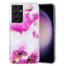 For Samsung Galaxy S21 Ultra 5G IMD Shell Pattern TPU Phone Case