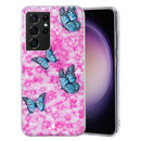 For Samsung Galaxy S21 Ultra 5G IMD Shell Pattern TPU Phone Case