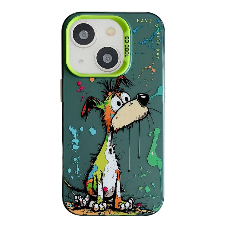 Animal Pattern Oil Painting Phone Case For iPhone 13