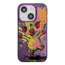 Animal Pattern Oil Painting Phone Case For iPhone 13