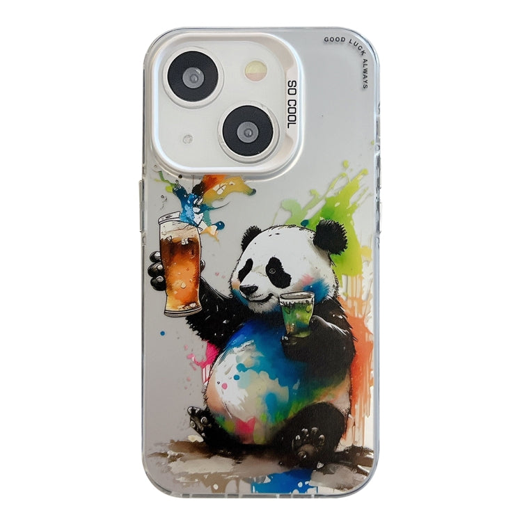 Animal Pattern Oil Painting Phone Case For iPhone 13