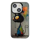 Animal Pattern Oil Painting Phone Case For iPhone 13