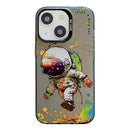 Animal Pattern Oil Painting Phone Case For iPhone 13