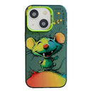 Animal Pattern Oil Painting Phone Case For iPhone 13