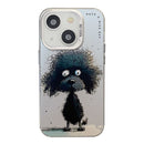 Animal Pattern Oil Painting Phone Case For iPhone 13
