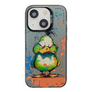 Animal Pattern Oil Painting Phone Case For iPhone 13