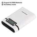 HAWEEL 4 x 18650 Battery 10000mAh Power Bank Shell Box & Display for Smartphones