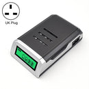 4 Slot Battery Charger for AA and AAA Batteries (AC 100-240V - LCD Display )