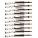 6.35mm Metal Audio Plug Stereo Microphone Cord Plug