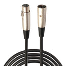 3-Pin XLR Male to XLR Female MIC Shielded Cable Microphone Audio Cord