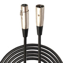 3-Pin XLR Male to XLR Female MIC Shielded Cable Microphone Audio Cord