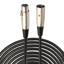 3-Pin XLR Male to XLR Female MIC Shielded Cable Microphone Audio Cord