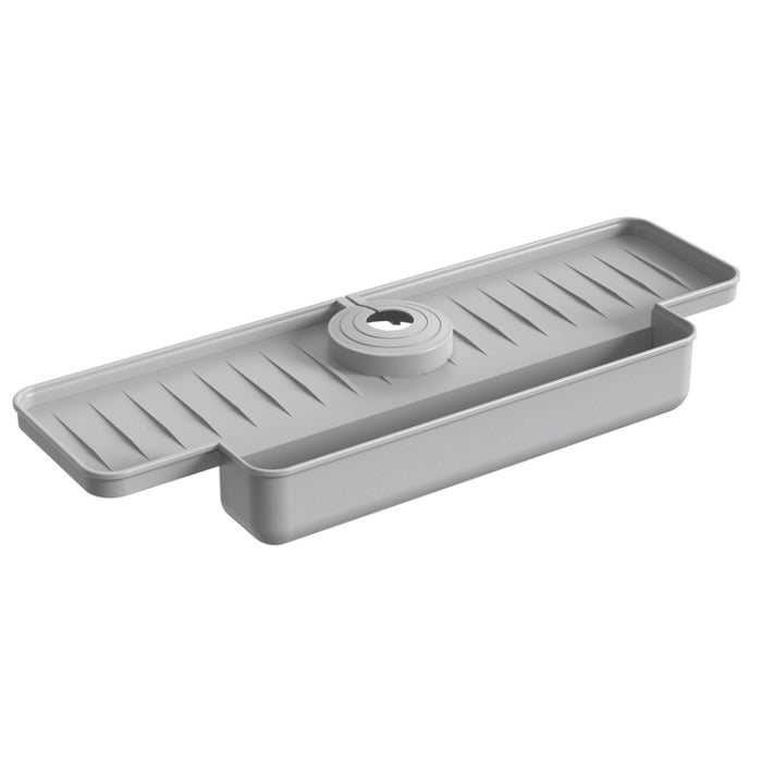 Kitchen Faucet Silicone Drainage Mat Sponge Shelf Organizer Splash-Proof Sink Drainage Mat
