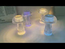 Mushroom Ambient Light Electronic Jellyfish Table Lamp Bedside Night Light 9.4 x 13.7cm