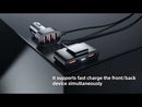 JOYROOM JR-CL03 6.2A Multi 5 Ports USB Smart Car Charger
