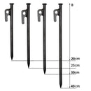 10 PCS 25cm Outdoor Camping Windproof Fixed Canopy Ground Nails
