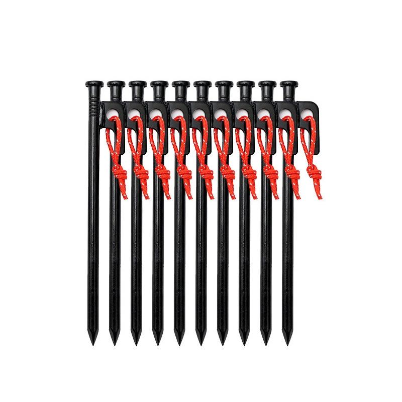 10 PCS 25cm Outdoor Camping Windproof Fixed Canopy Ground Nails