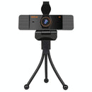 K04 2K 4MP USB 2.0 Drive-free Clip-on Computer Conference Camera with Holder, Cable Length: 1.5m