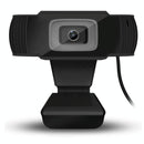 HXSJ A870 480P Pixels HD 360 Degree WebCam USB 2.0 PC Camera with Microphone for Skype Computer PC Laptop, Cable Length: 1.4m(Black)