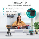 C11 2K Picture Quality HD Without Distortion 360 Degrees Rotate Built-in Microphone Sound Clear Webcams with Tripod(Blue)