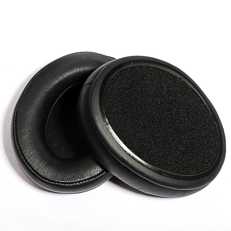 1 Pair Headset Earmuffs For Kingston HyperX Cloud II / Silver / Alpha / Flight / Stinger, Colour: Black Lambskin