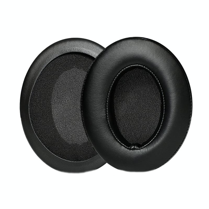 1 Pair Headset Earmuffs For Kingston HyperX Cloud II / Silver / Alpha / Flight / Stinger, Colour: Black Skin-like