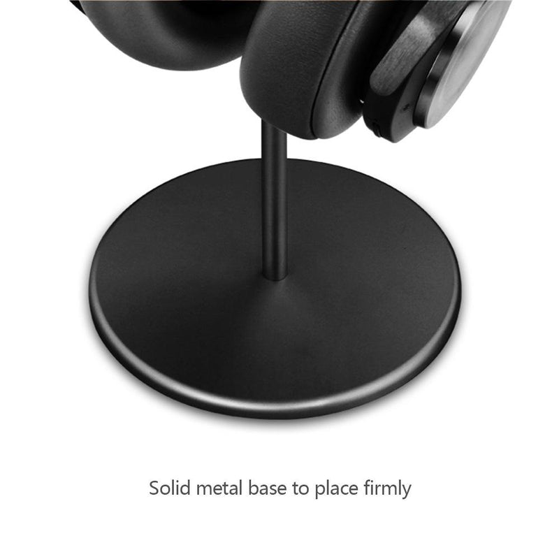 020 Walnut Aluminum Alloy Display Holder for Headset(Gray)