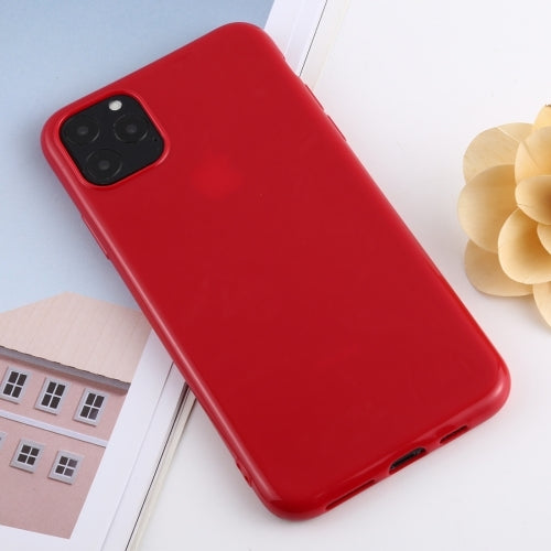 For iPhone 11 Pro Candy Color Plastic Protective Case(Red)