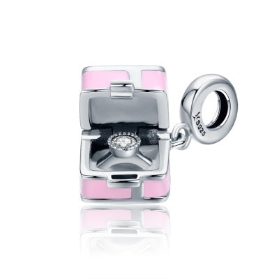 S925 Sterling Silver Romantic Surprise DIY Beaded Bracelet Accessories