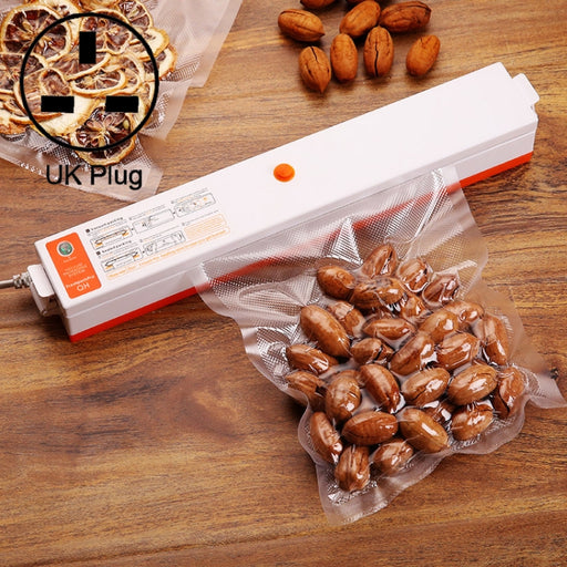 Vacuum Sealing Machine for Household Food Preservation - UK Plug