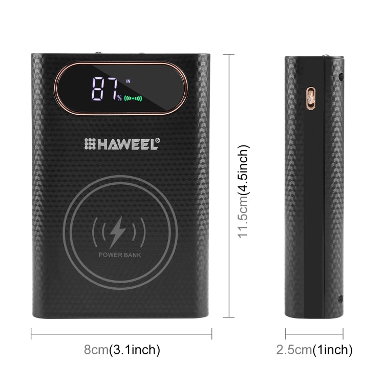 Wireless Charging Power Bank Box Case with Display