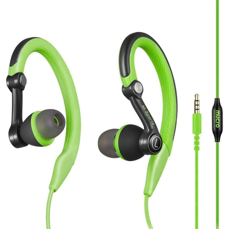 Mucro MB-232 Ear hook Wired Stereo Headphones for Jogging Gym