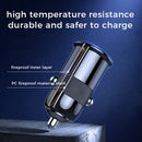 Mini Dual-port Fast Charging Smart Car Charger 