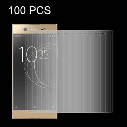 100 PCS for Sony Xperia XA1 Ultra 0.26mm 9H Surface Hardness Explosion-proof Tempered Glass Screen Film