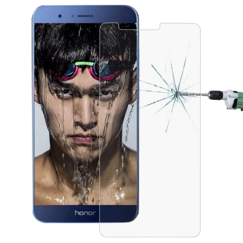For Huawei Honor V9 0.26mm 9H Surface Hardness Explosion-proof Non-full Screen Tempered Glass Screen Film