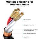3-Pin XLR Male to XLR Female MIC Shielded Cable Microphone Audio Cord