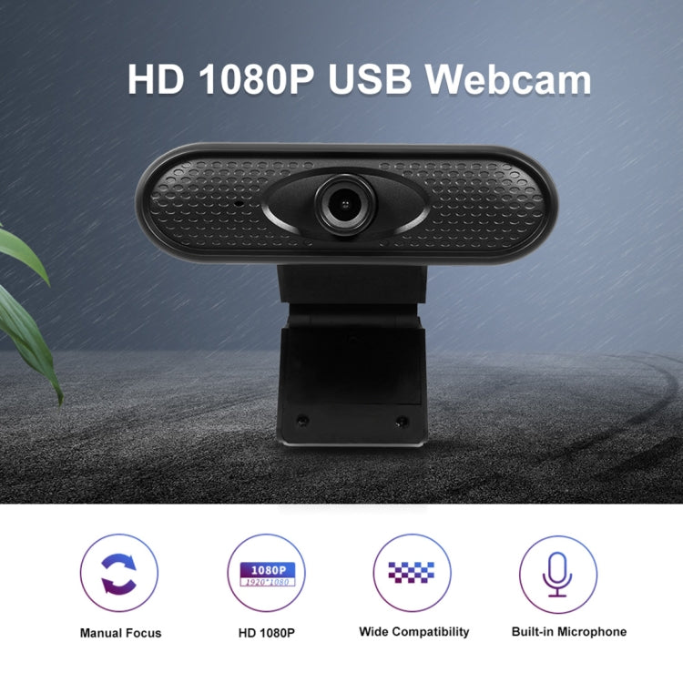 HD 1080P USB Camera WebCam with Microphone