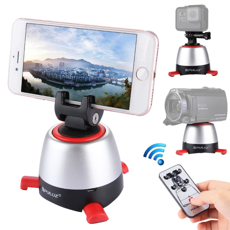 Panoramic Head with Remote Controller for Smartphones, GoPro, DSLR Cameras