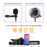 1.5m Lavalier Wired Condenser Recording Microphone