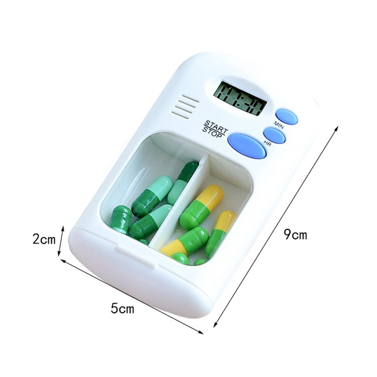 Smart portable Multi-Alarm Timer Pills Reminder Medicine Box