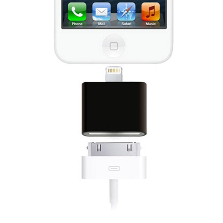 30 Pin Female to 8 Pin Male Adapter for iPhone
