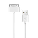 30 Pin Male to USB Male Charging & Data Sync Cable