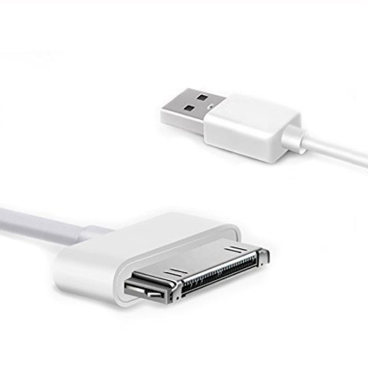 30 Pin Male to USB Male Charging & Data Sync Cable