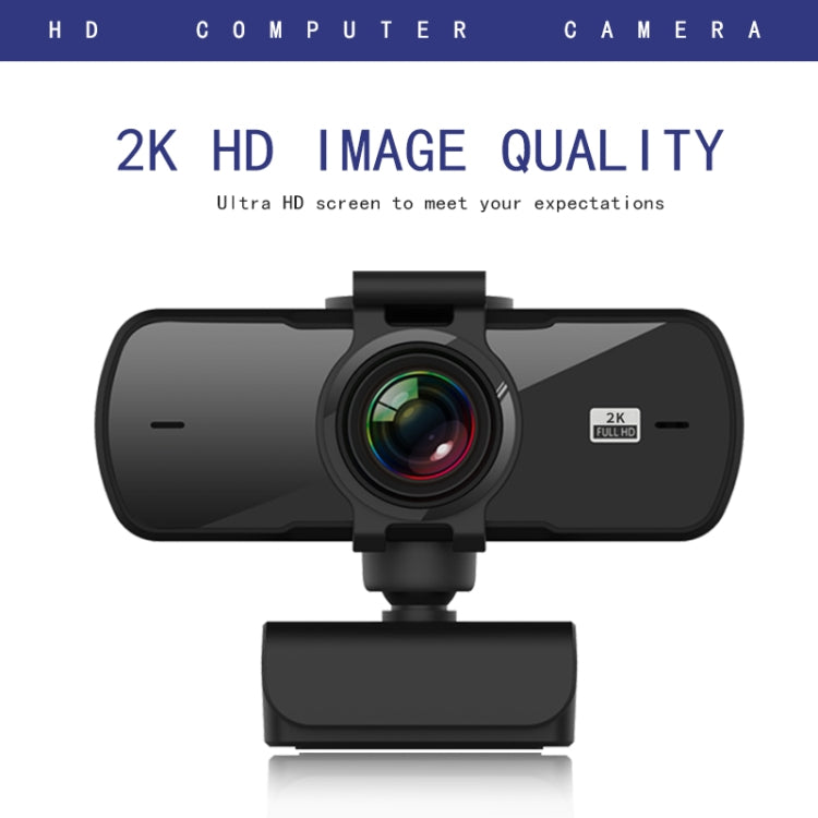 Full HD Webcam with Mic [C5 4 Million Pixel Auto Focus 2K]