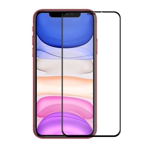 For iPhone 11 / iPhone XR ENKAY Hat-Prince 0.26mm 9H 6D Curved Full Screen Tempered Glass Film