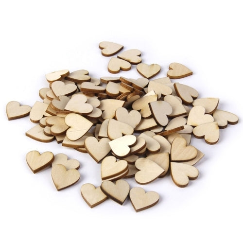 2 Sets Natural Wood Love for Wedding Decoration Shooting Props